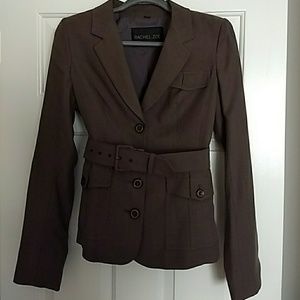 Rachel Zoe Brown Blazer